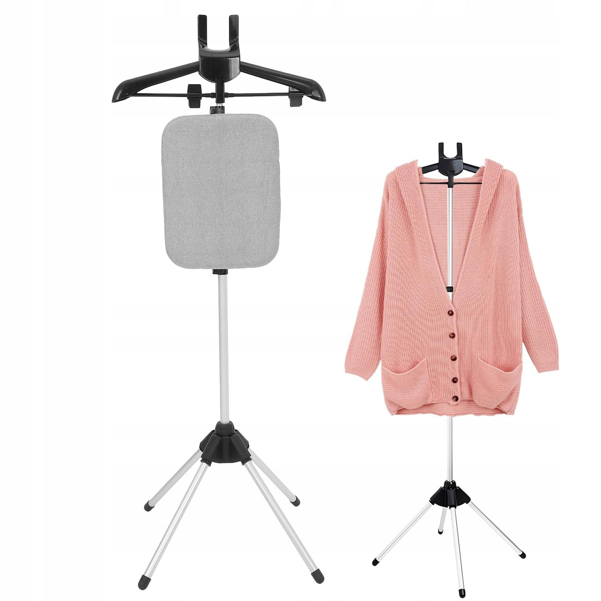 HANDHELD GARMENT STEAMER RACK ADJUSTABLE ACCESSORIES HANGER FOR CLOTHES