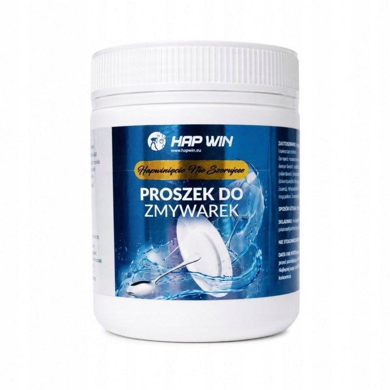 HAP WIN DISHWASHER POWDER 600G EFFECTIVE WASHING 100% SOLUBLE Packaging status original