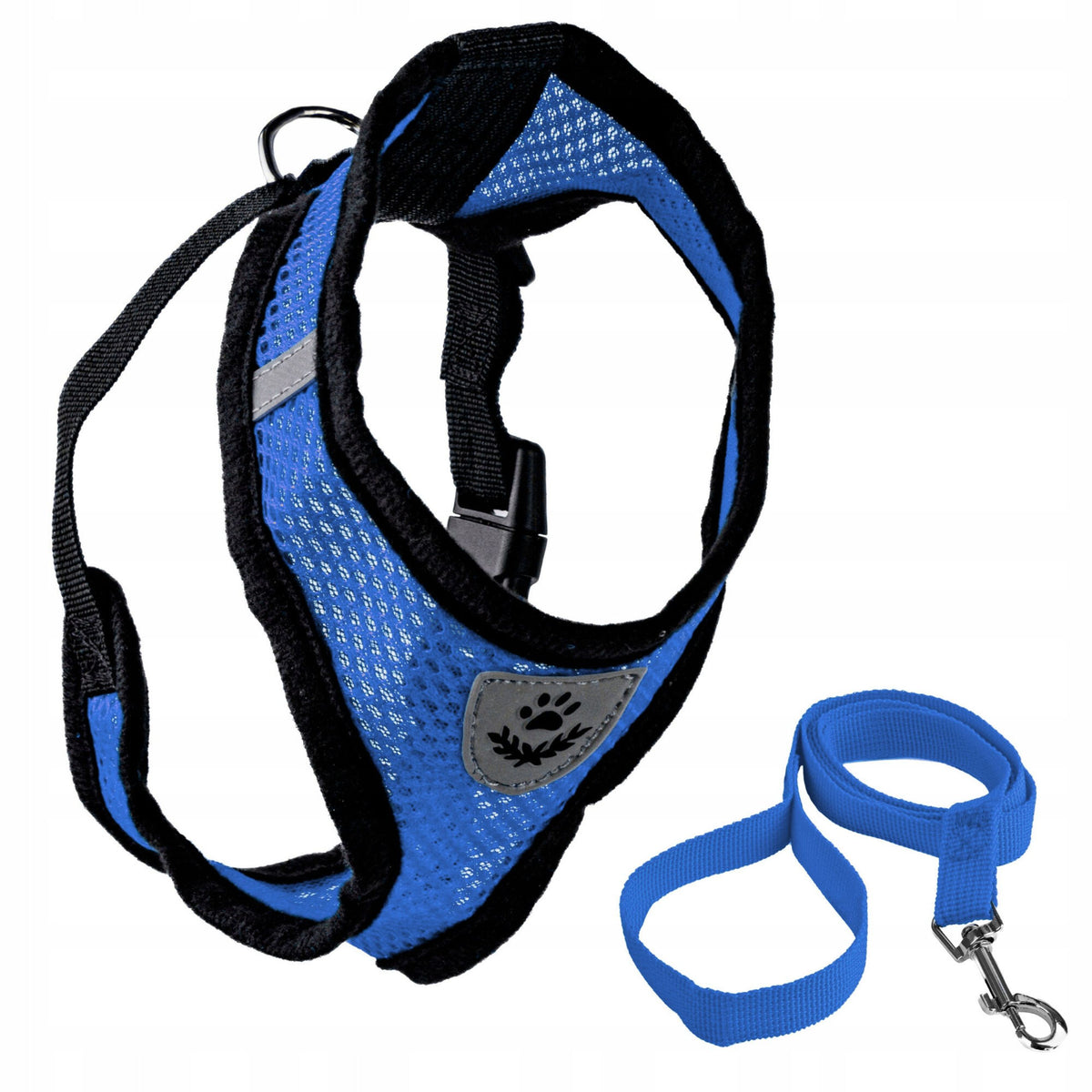HARNESS+ LEASH for medium large cat dog BREATHABLE adjustable L Packaging status original