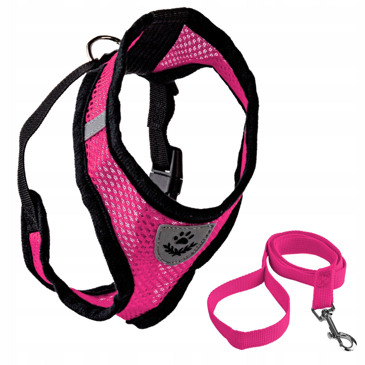 HARNESS+ LEASH for medium large cat dog BREATHABLE adjustable L