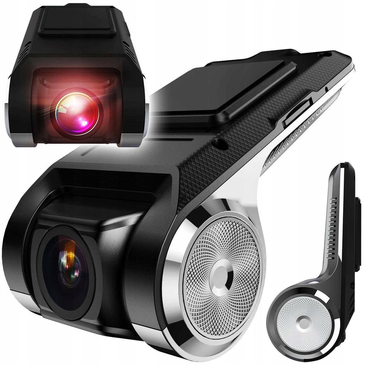 HD DVR Video Recorder + Reversing Camera for Android HD Radio 720p IP67 Packaging status original
