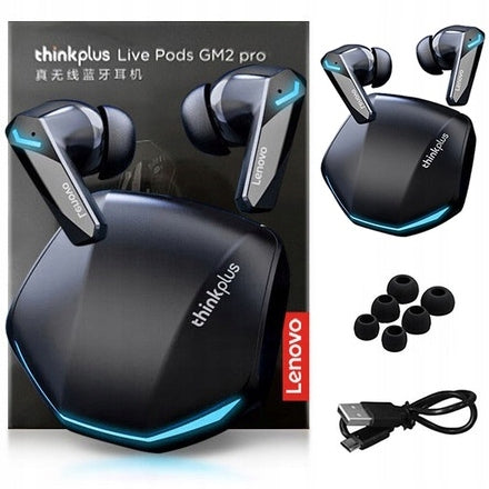 HEADPHONES LENOVO GM2 PRO THINKPLUS WIRELESS BLUETOOTH GAMING SPORT