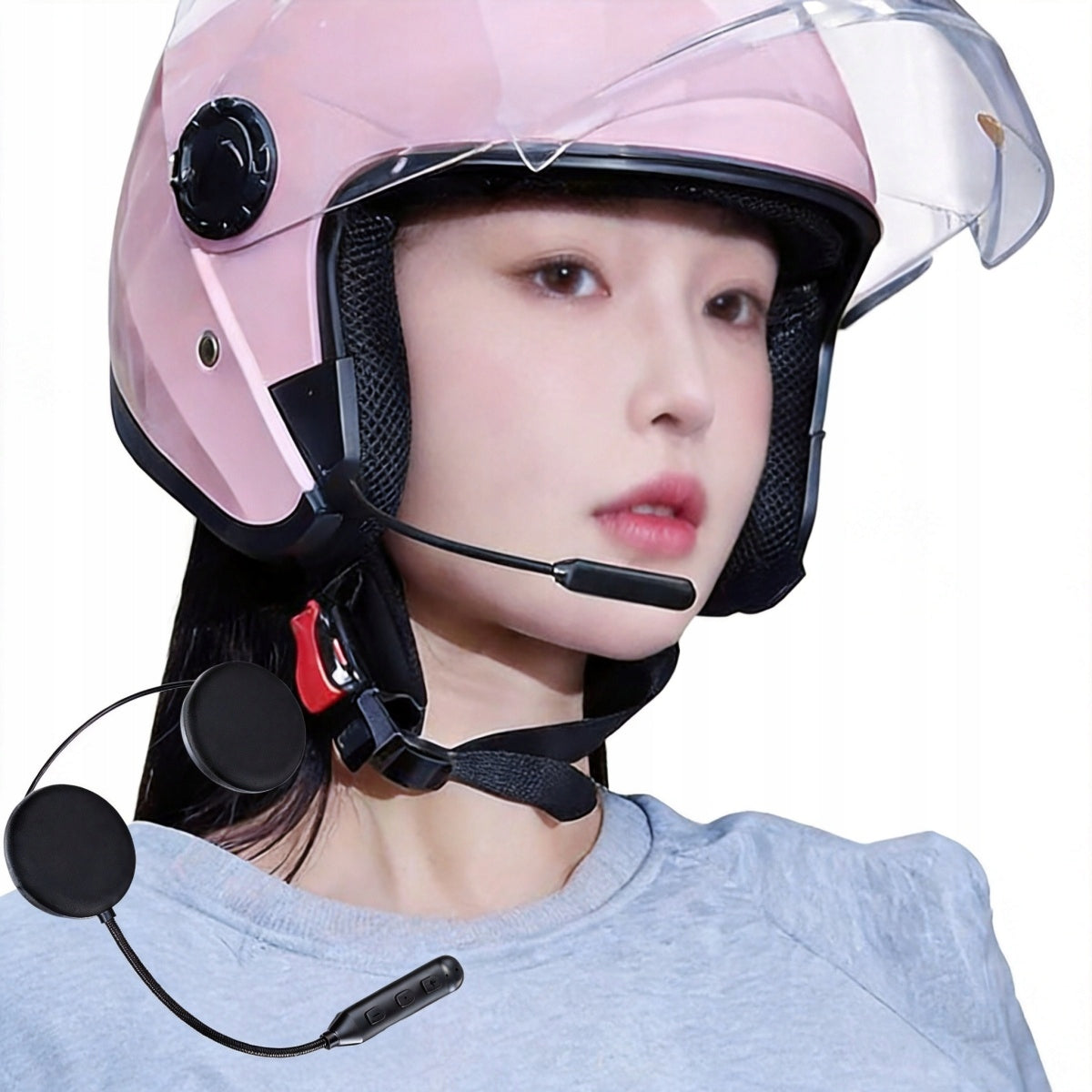 HEADSET FOR HELMET INTERCOM MOTORCYCLE WIRELESS BLUETOOT Packaging status original