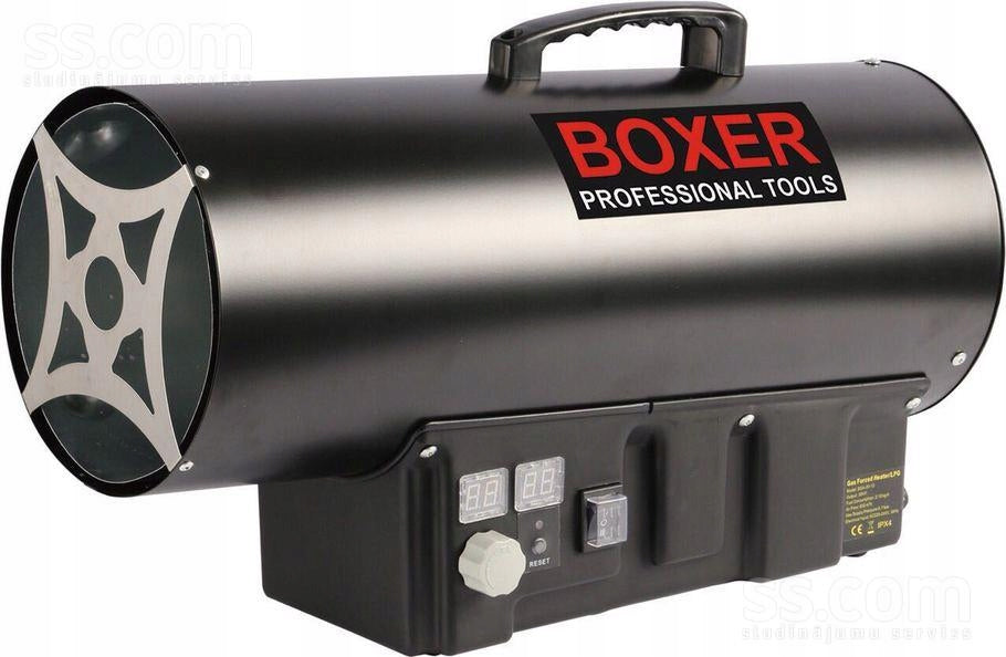 HEATER GAS BLOWER STOVE 25KW LCD THERMOSTAT 230V/50Hz REDUCER EAN (GTIN) 0630606594414