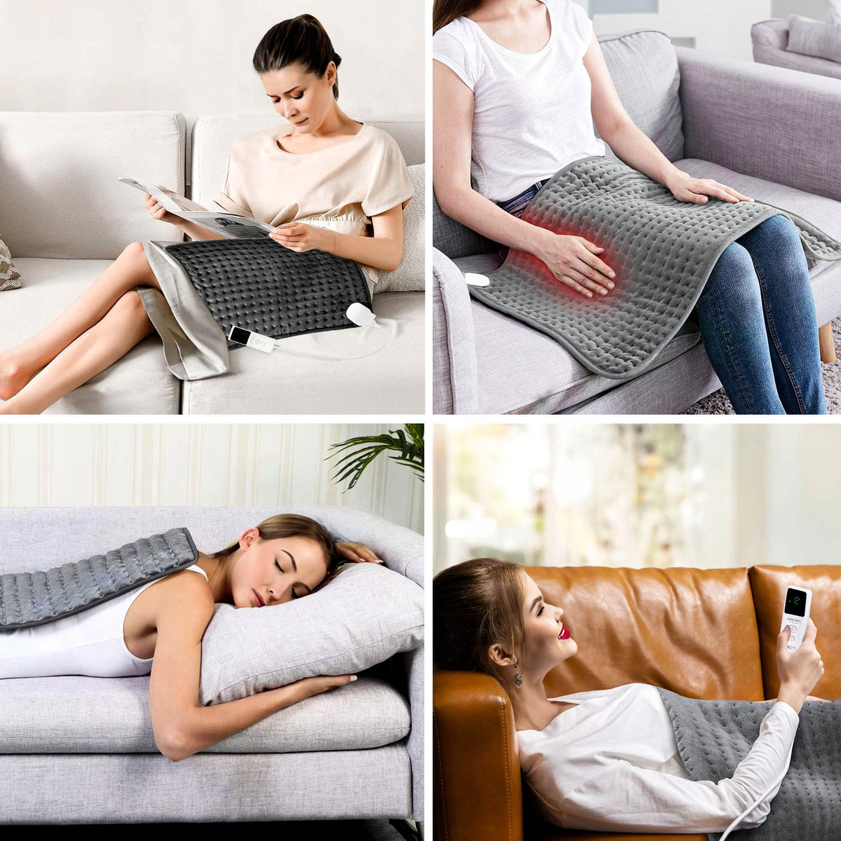 HEATING CUSHION HEATED ELECTRIC MAT 75W 40x30cm Packaging status original