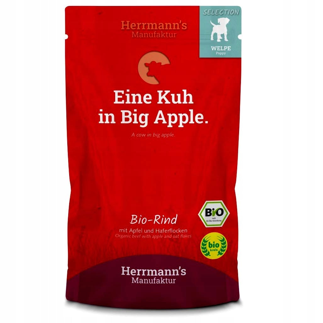 HERRMANN'S Selection Puppy Bio Rind - bio beef for puppies (150g) Brand Herrmann's Menu