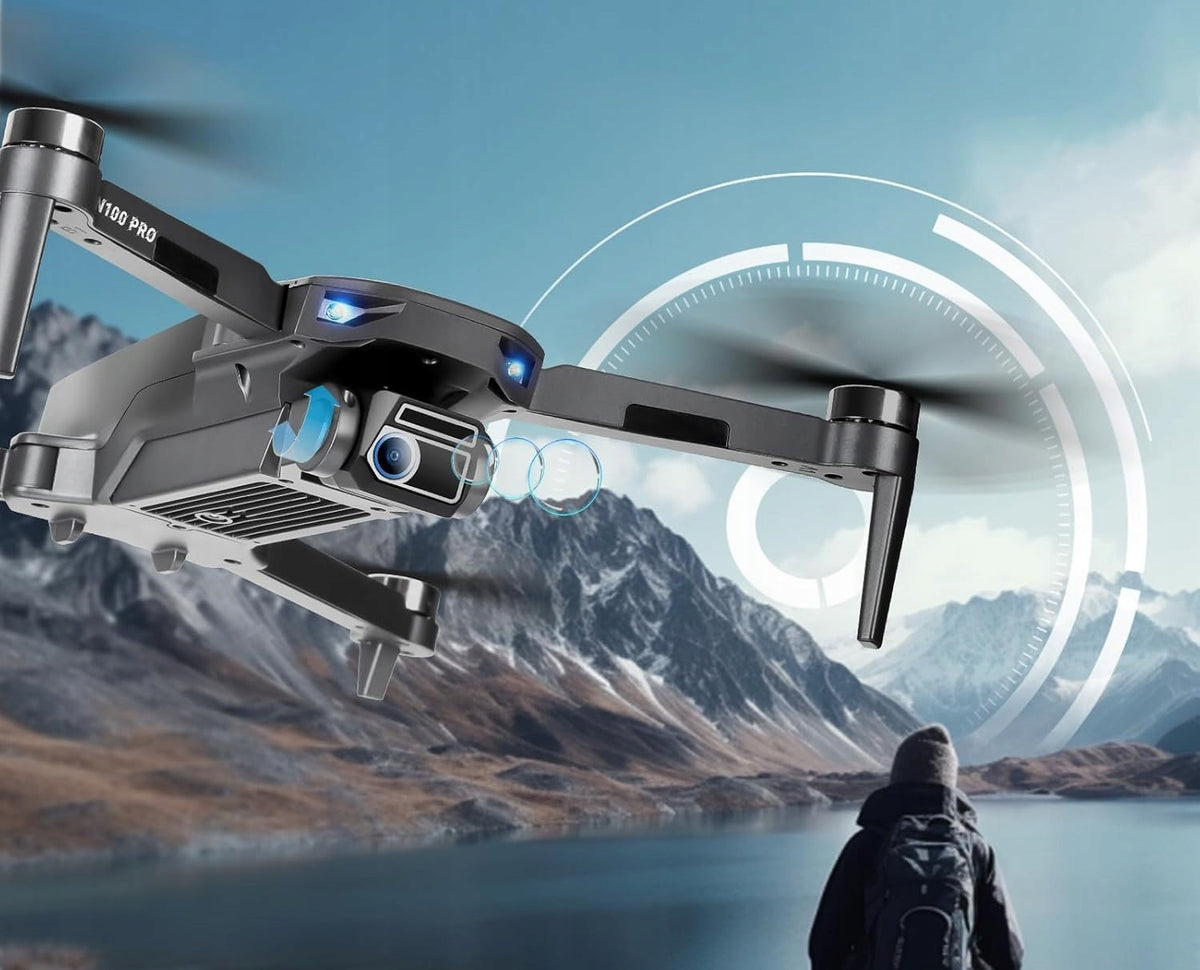 HHD DRONE WITH GPS CAMERA WITH BRUSHLESS MOTOR, MULTIPLE FLIGHT MODES SET Manufacturer code B0CNXCSFZ1