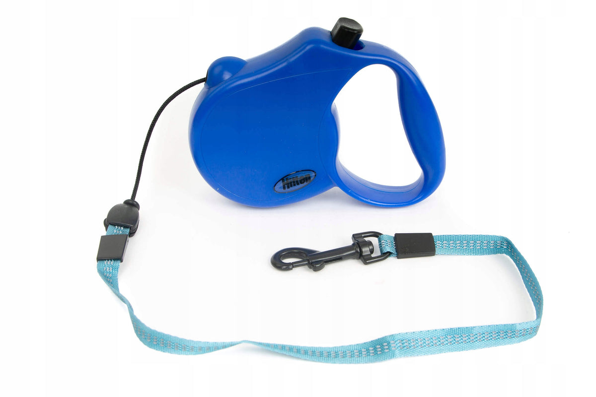 HILTON Automatic dog leash Basic 2 blue