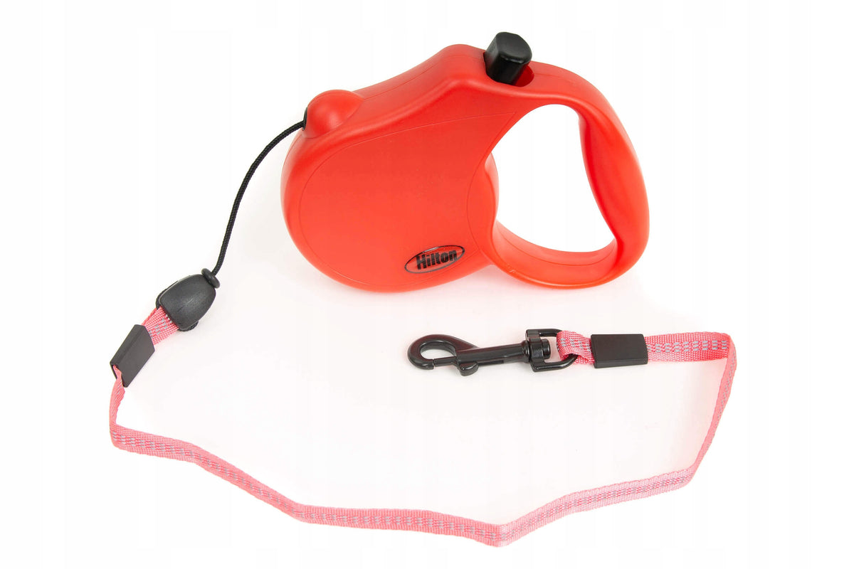 HILTON Automatic leash for dog Basic 2 red