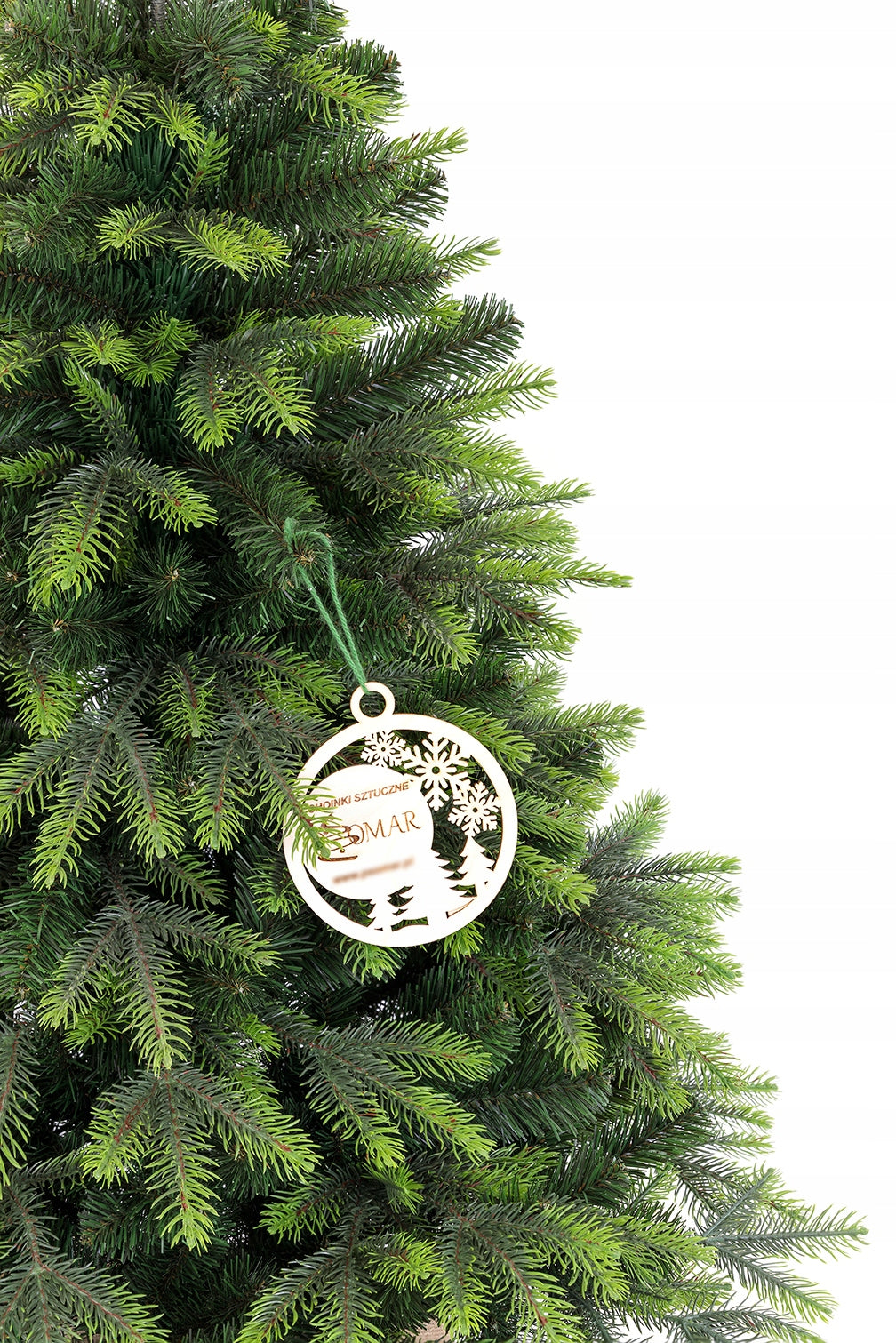 HIMALAYAN SPRUCE ARTIFICIAL CHRISTMAS TREE IN PE+PVC POT 100cm Brand Psomar