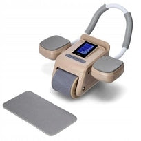 HMS AUTOMATIC ABDOMINAL MUSCLE EXERCISE WHEEL WITH LCD DISPLAY