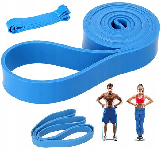 HMS Tape Rubber Training Resistance 17-38kg For Exercise Blue