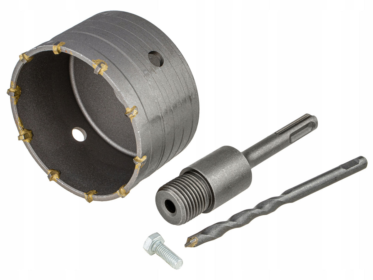 HOLE SAW CONCRETE CUTTER LACE 100 MM WITH GUIDE 110 MM SDS PLUS WIDIA