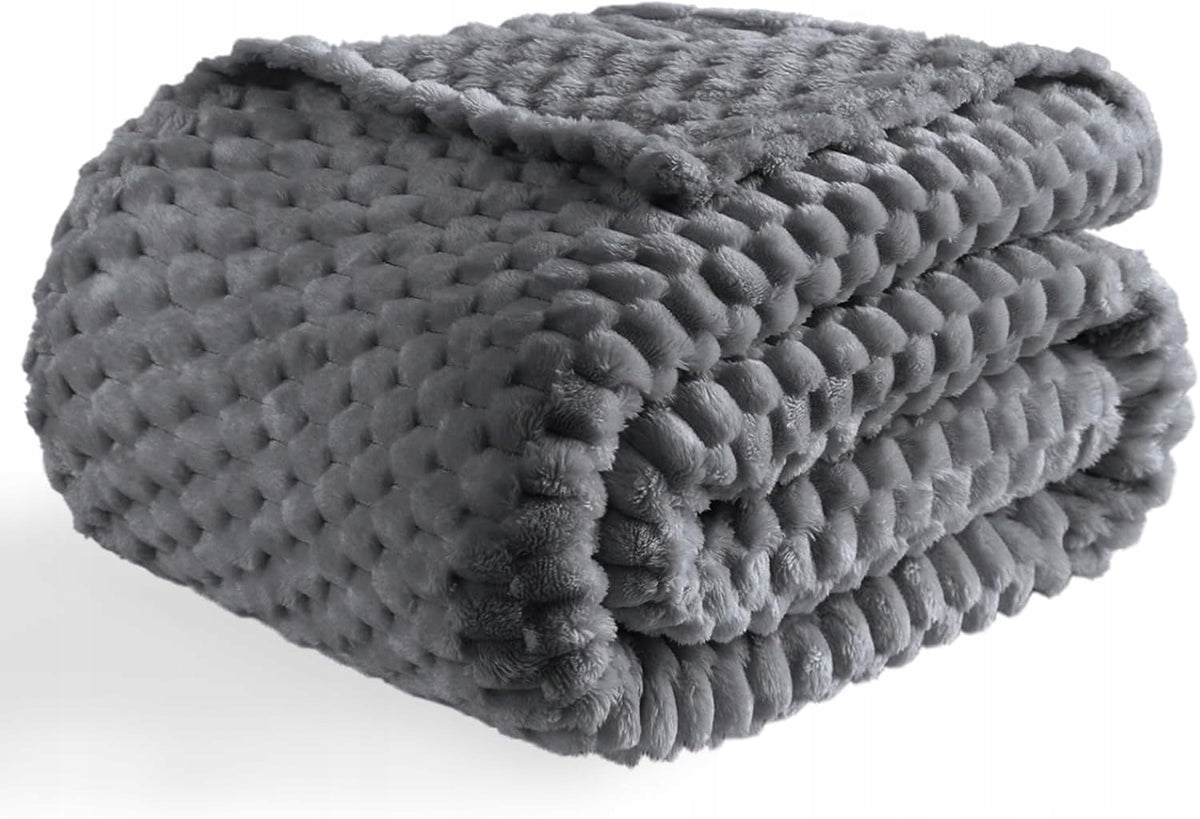 HONEY EMBOSSED BLANKET BED SPREAD 160X200 PLED