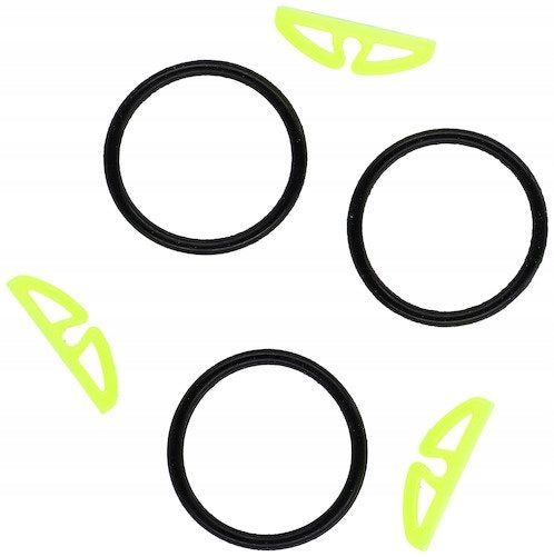 HOOK ADJUSTABLE FLUO M 3PCS MIKADO