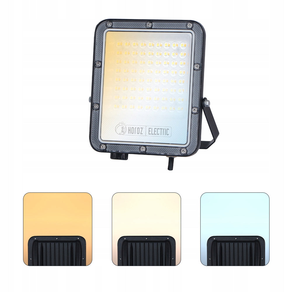 HOROZ Floodlight LED Halogen Lamp PALLAS 200W 3CCT Outdoor IP65 Packaging status original