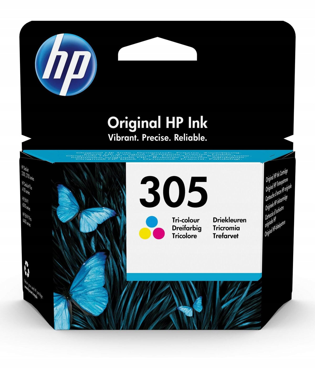 HP 305 Instant Ink Coloured 2 ml 3YM60AE Packaging status original