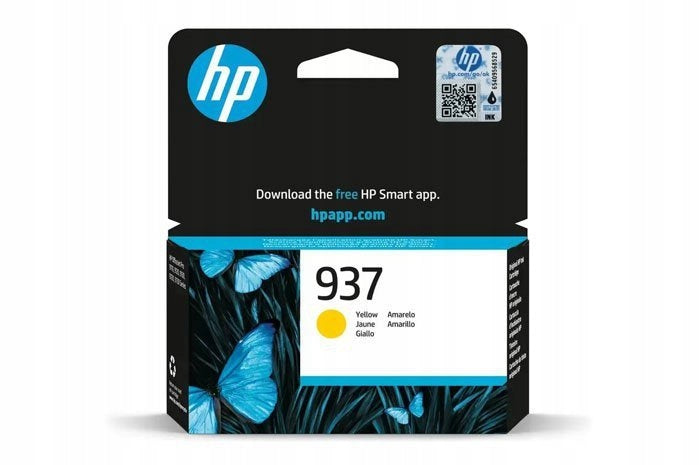 HP 937 Yellow 4S6W4NE ink
