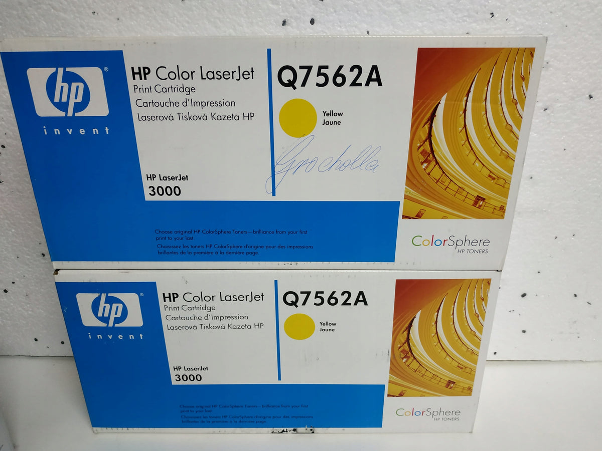 HP Q7562A Yellow Toner
