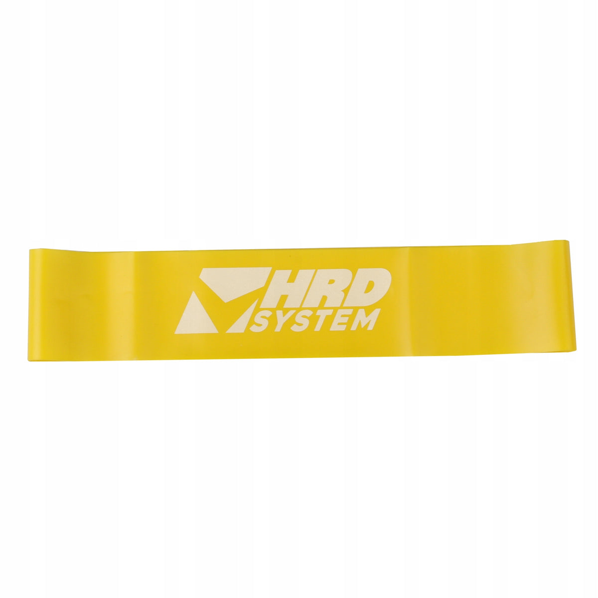 HRD SYSTEM RESISTANCE RUBBER FOR EXERCISE TRAINING 50cm x 5cm x 0.4mm YELLOW Color yellow