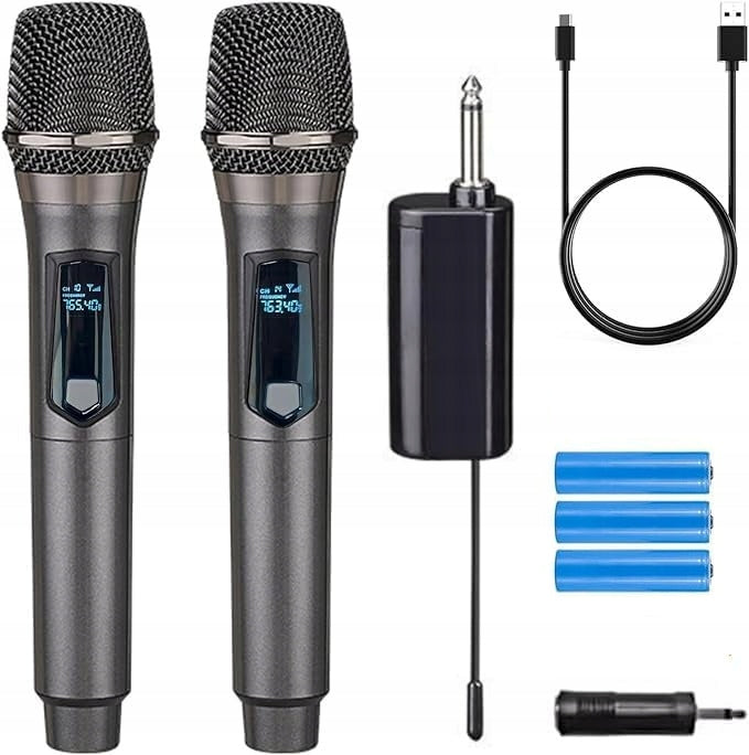 HUACAM Wireless Microphone Set2 Constant Frequency Cordless