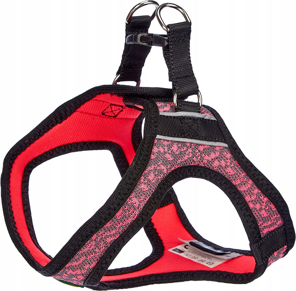 HUNTER DOG HARNESS SIZE L PINK HILO SOFT