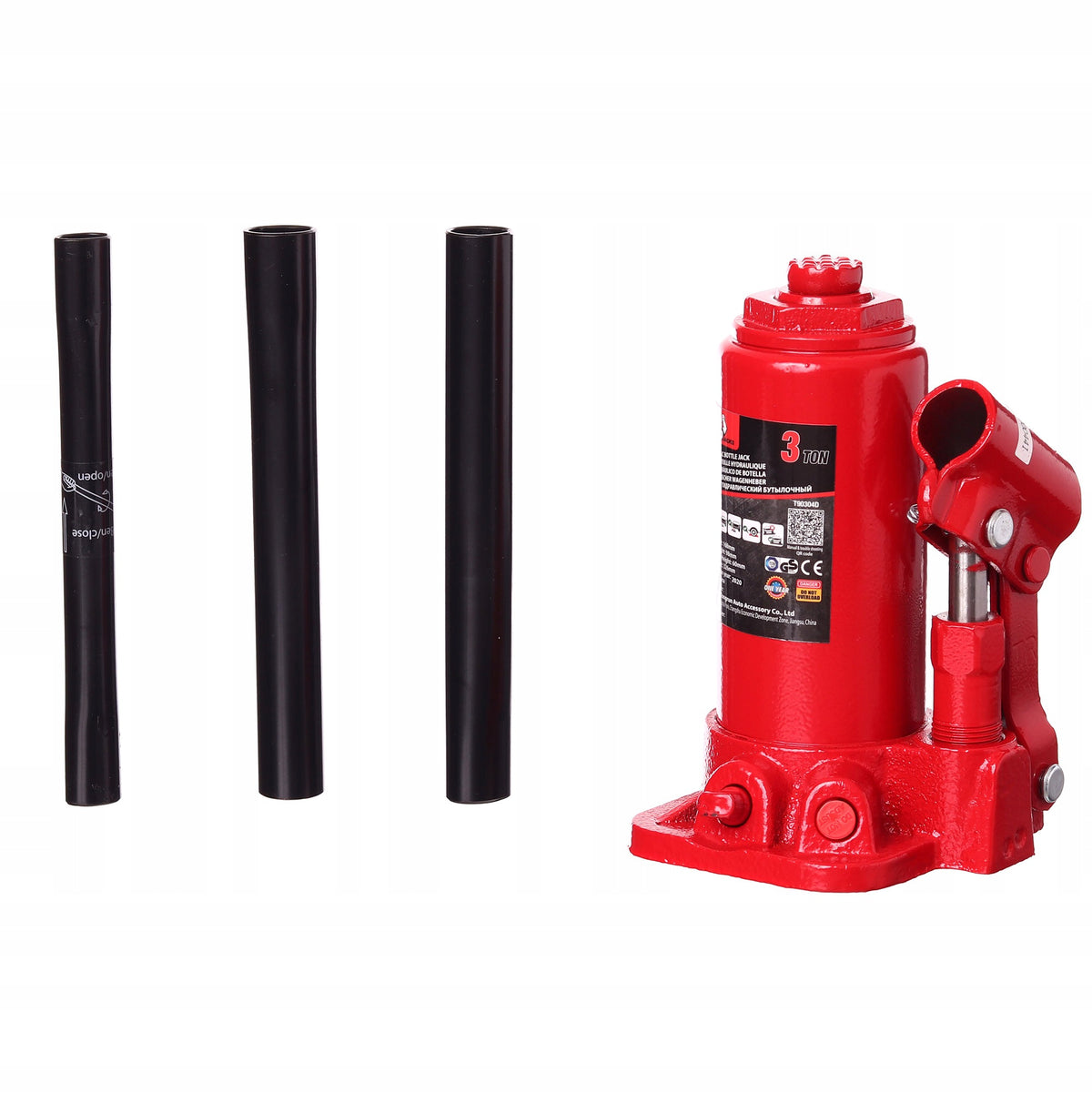 HYDRAULIC BOLLARD LIFT BOTTLE 3T CAR JACK 3 TONS