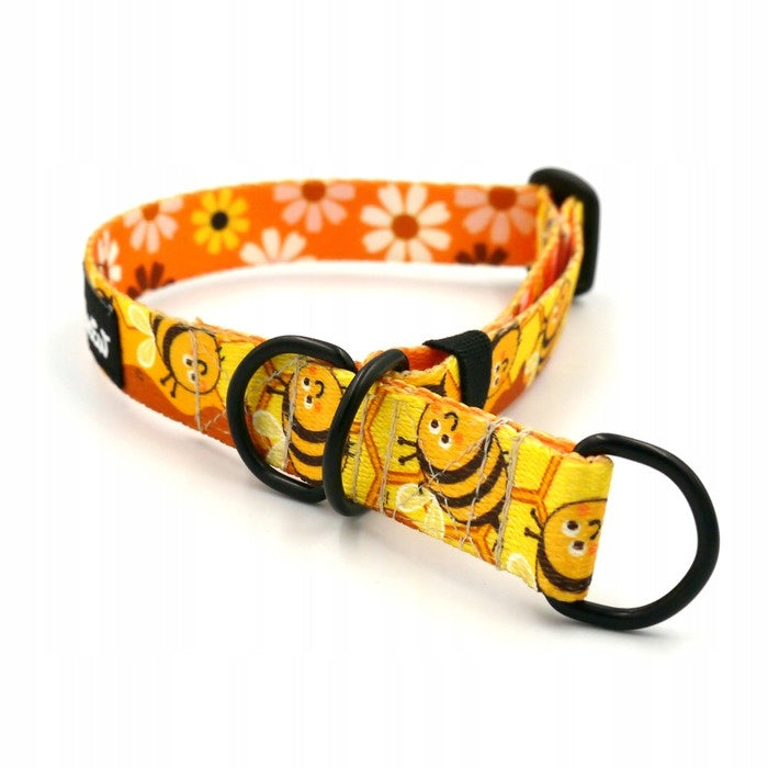 Half Clamp Collar Busy Bees S/M Brand Psiakrew