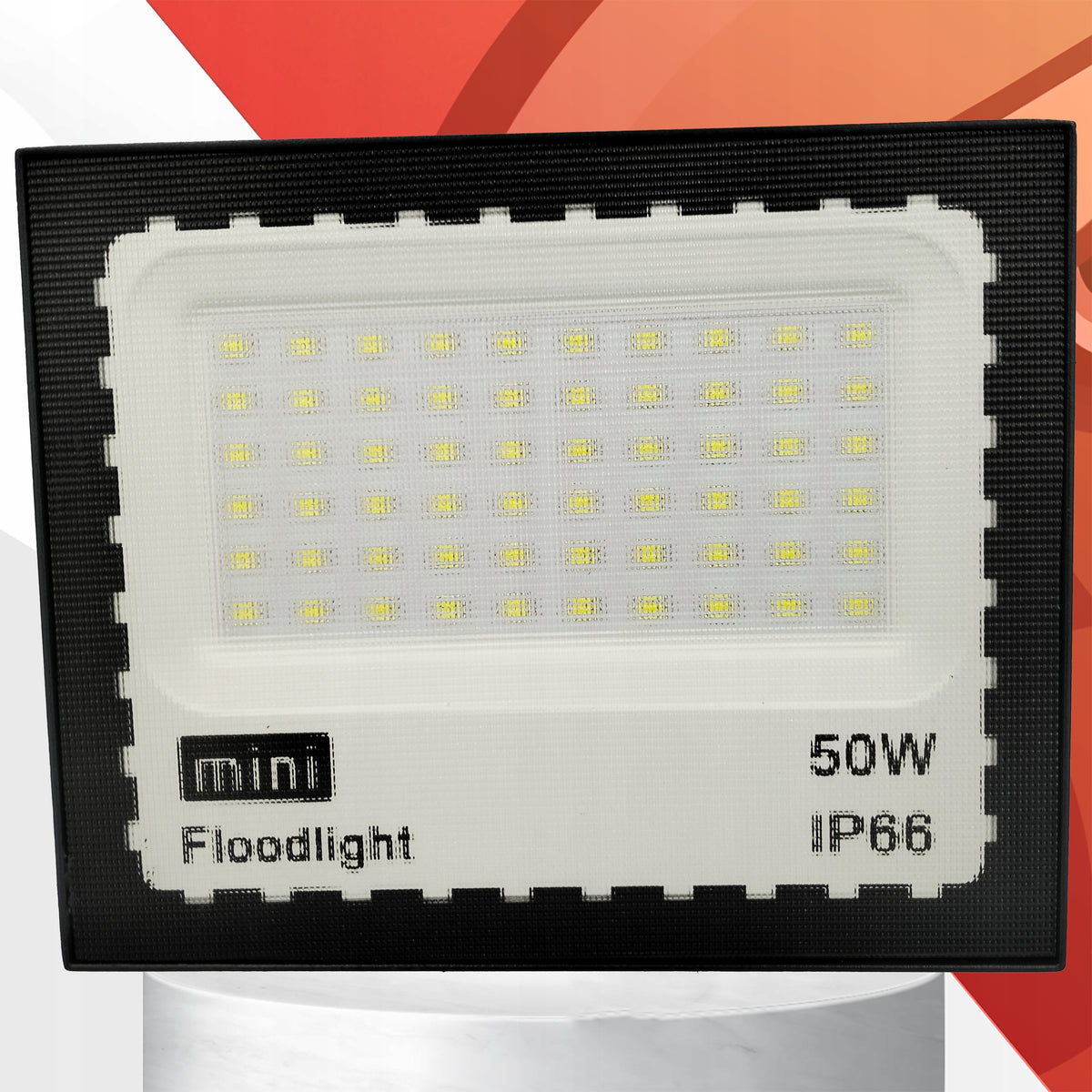Halogen LED 50W 230V LED Floodlight Lamp Outdoor Backyard Lighting Color black
