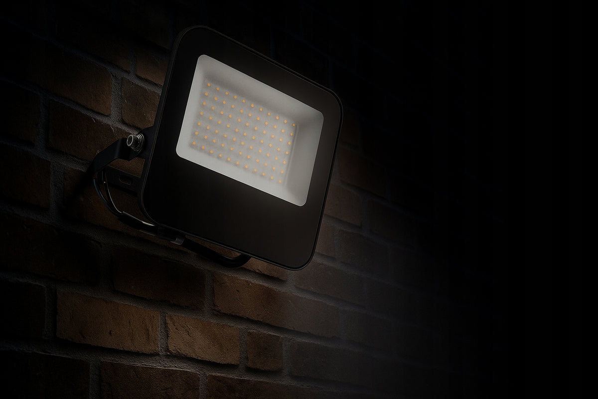 Halogen LED Floodlight 50W 7000lm Outdoor Working Efficient Durable IP65 Packaging status original