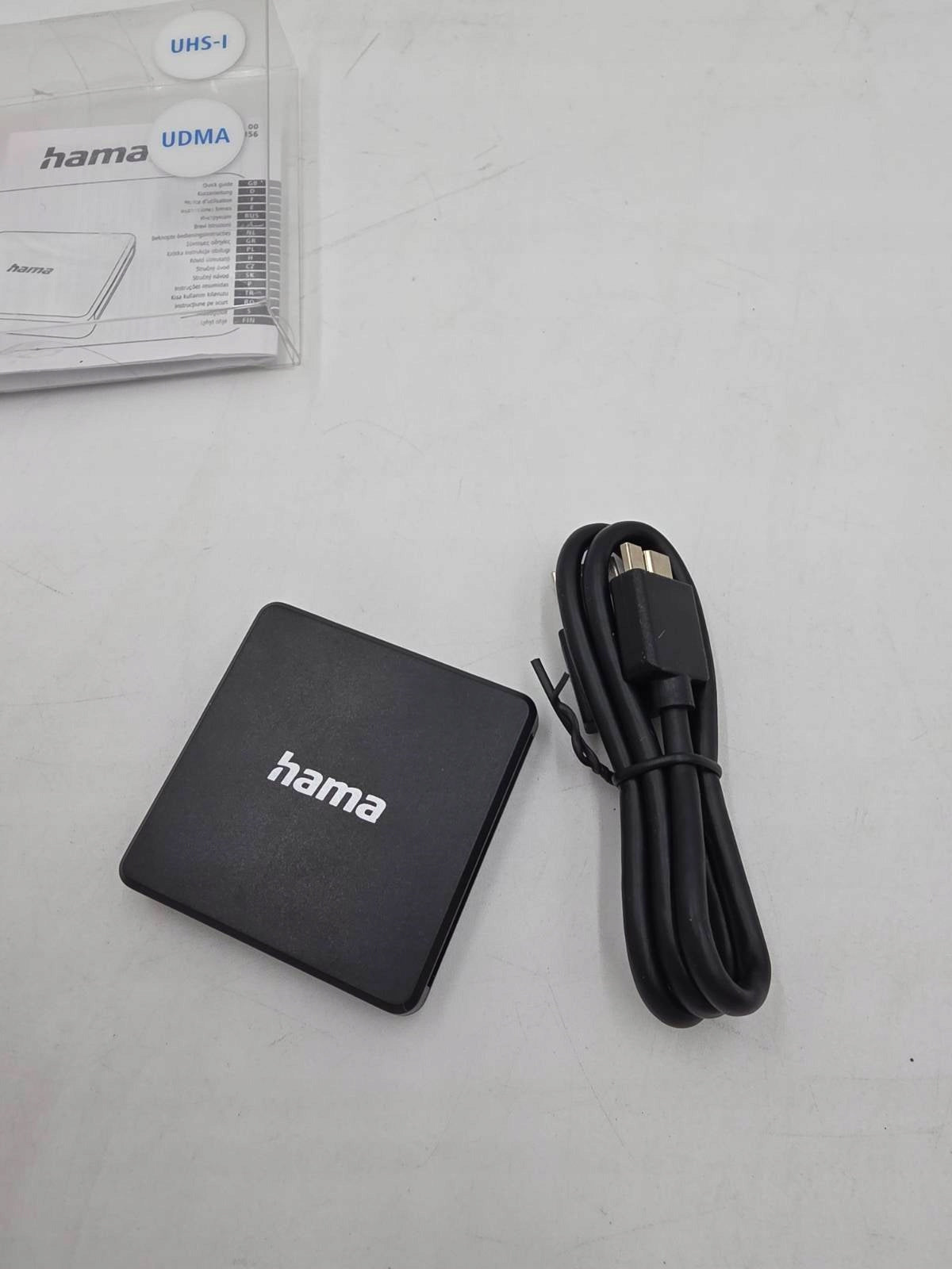Hama USB 3.0 SD MicroSD UHS-I UDMA Card Reader Fast Packaging status original