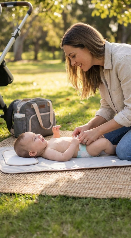 Hamur Home Changing Table Portable Backing Changing Mat Reusable 70x40 Packaging status original