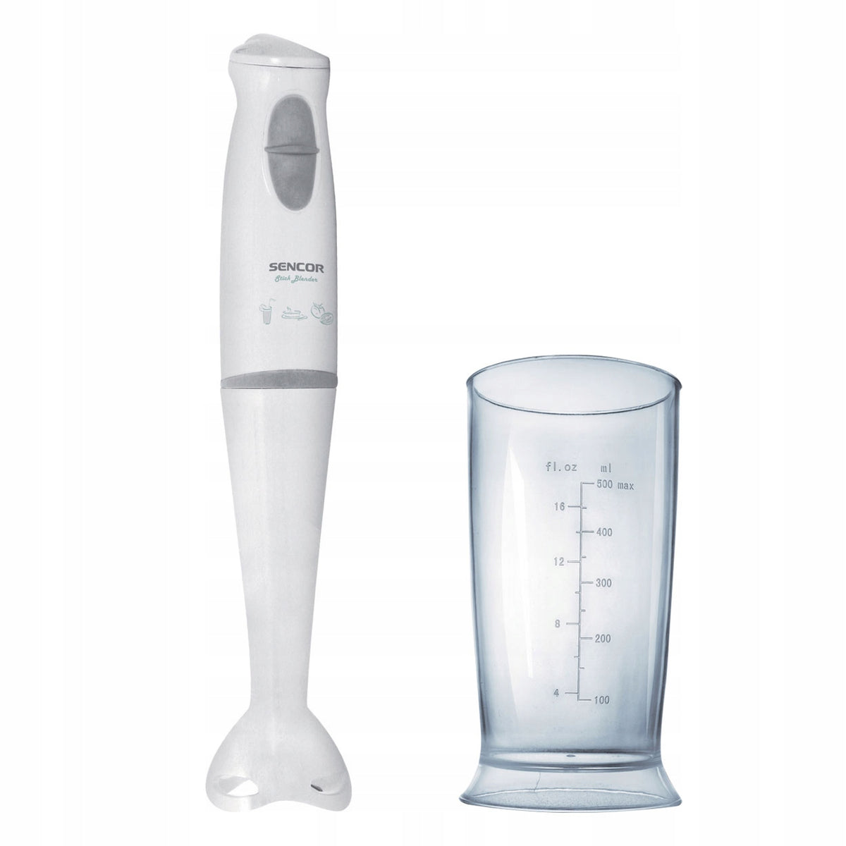 Hand blender SENCOR SHB 4110WH 400W container