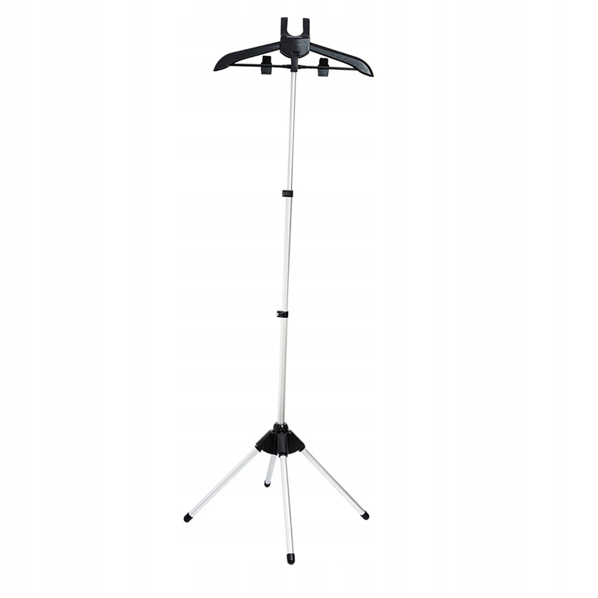 Handheld Garment Steamer Rack Easy to Use Space Saving Retractable black Packaging status original
