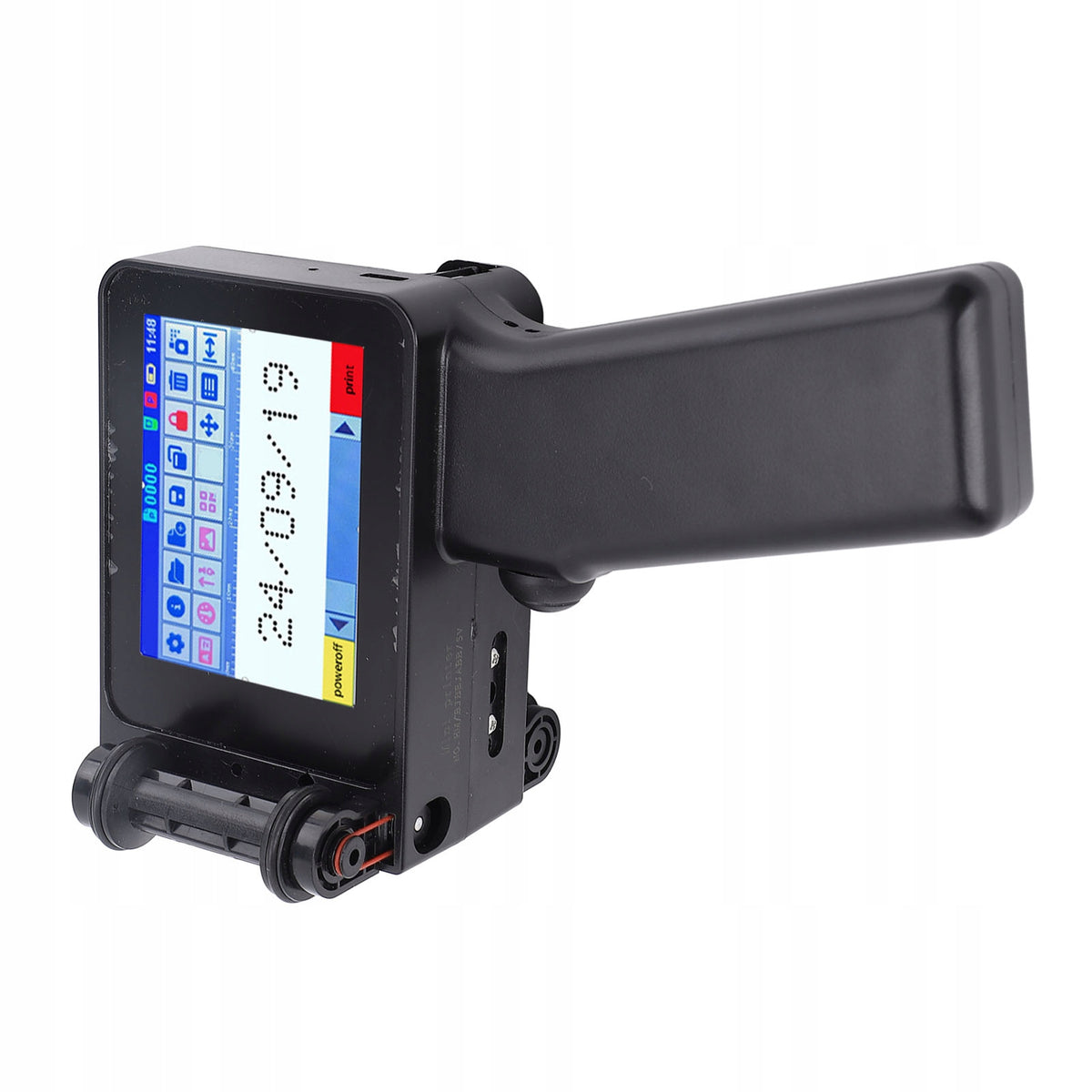Handheld Inkjet Printer, 600 DPI Printing Accuracy Dru Ink Cartridge