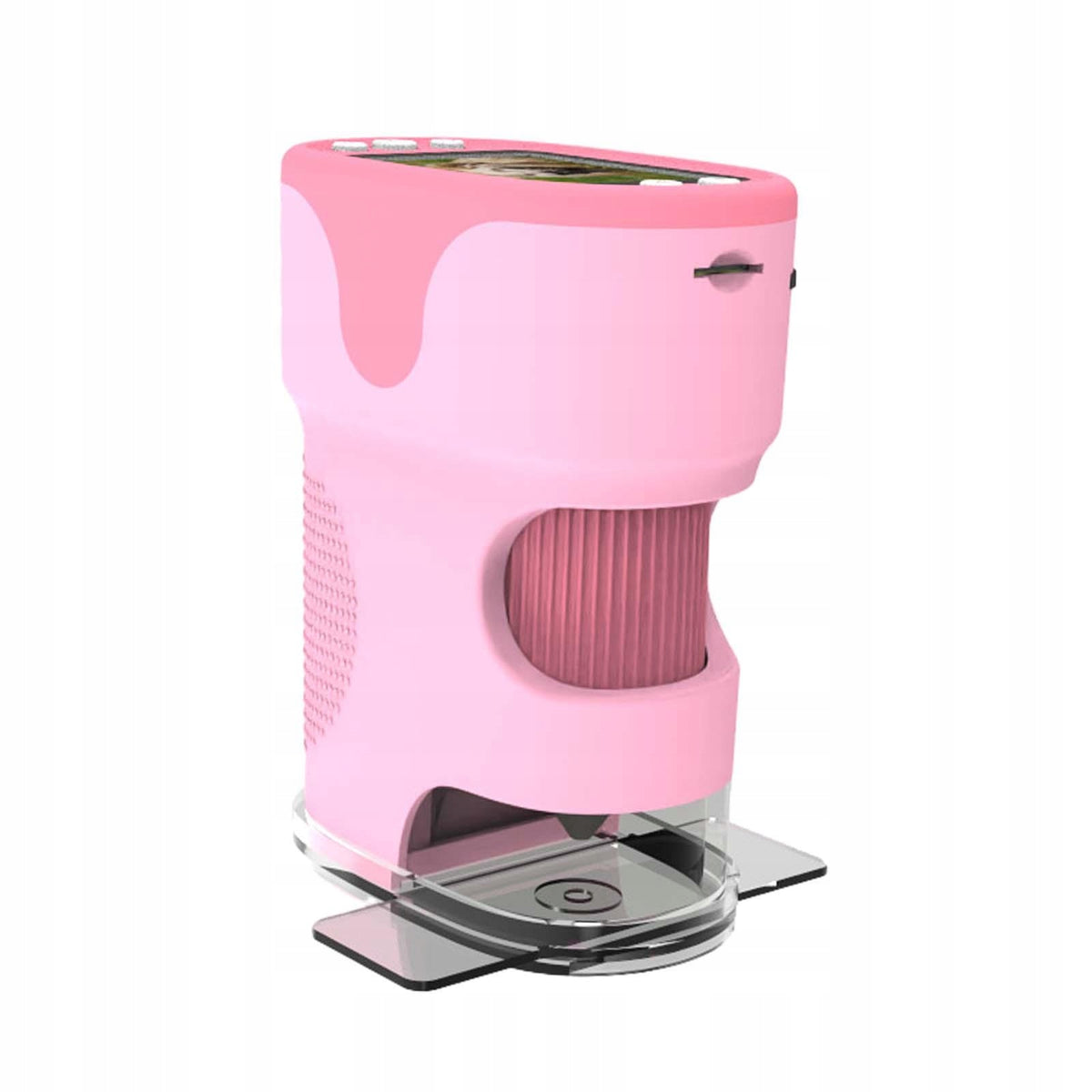 Handheld Portable Microscope Scientific Microscope for Microscope Pink Brand no brand