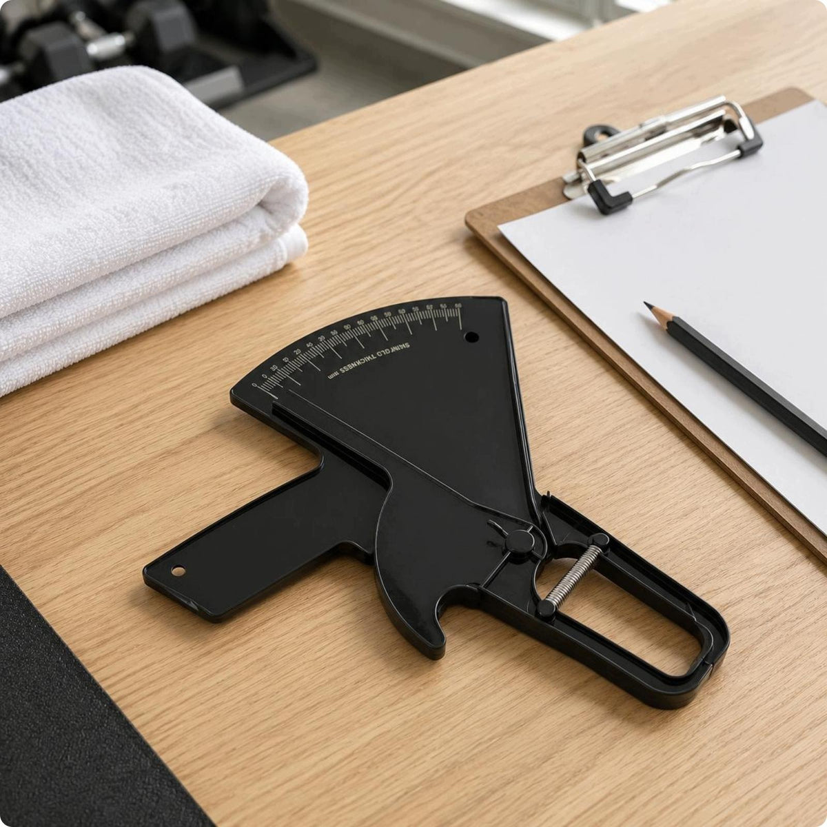 Handle Printed Scale Body Adipose Tester L Skinfold Caliper a