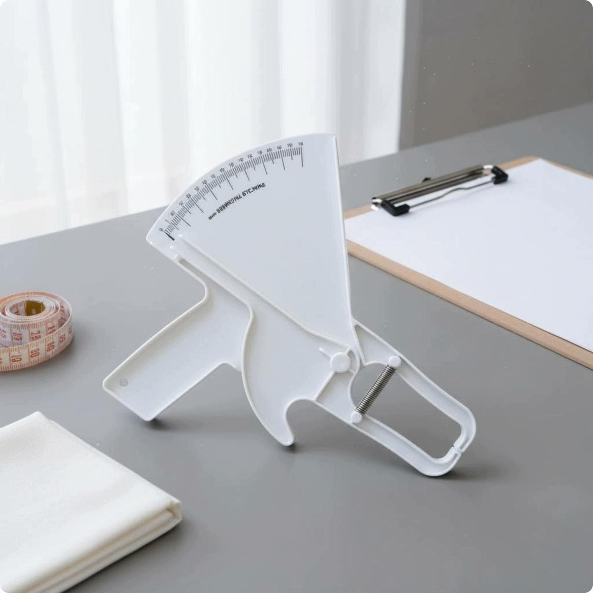 Handle Printed Scale Body Adipose Tester L Skinfold Caliper -