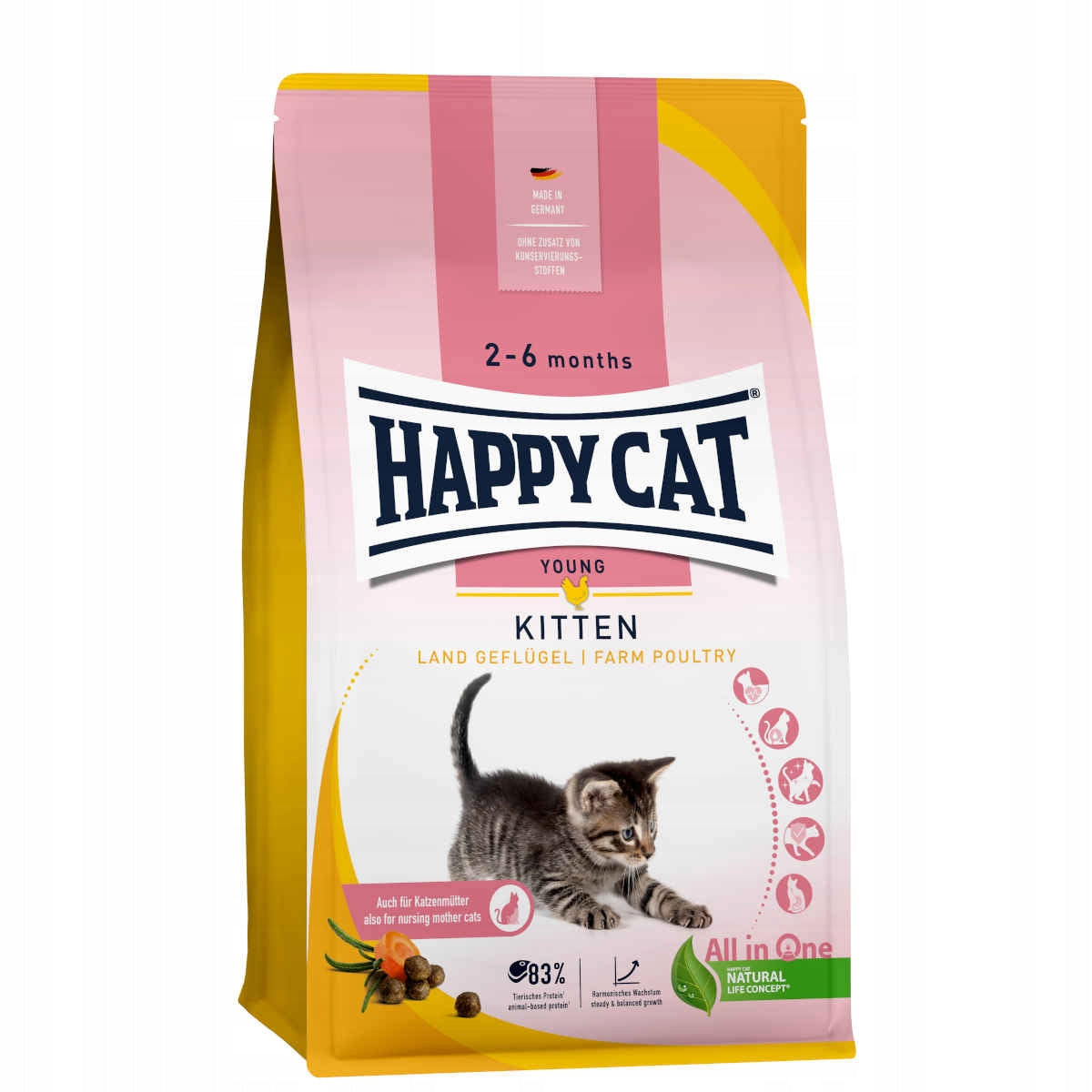 Happy Cat Kitten Land-Geflügel