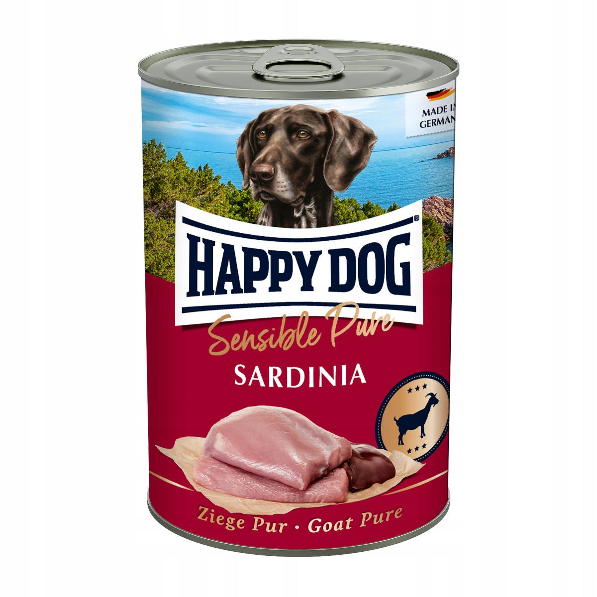 Happy Dog Sardinia Goat Wet Dog Food 400g