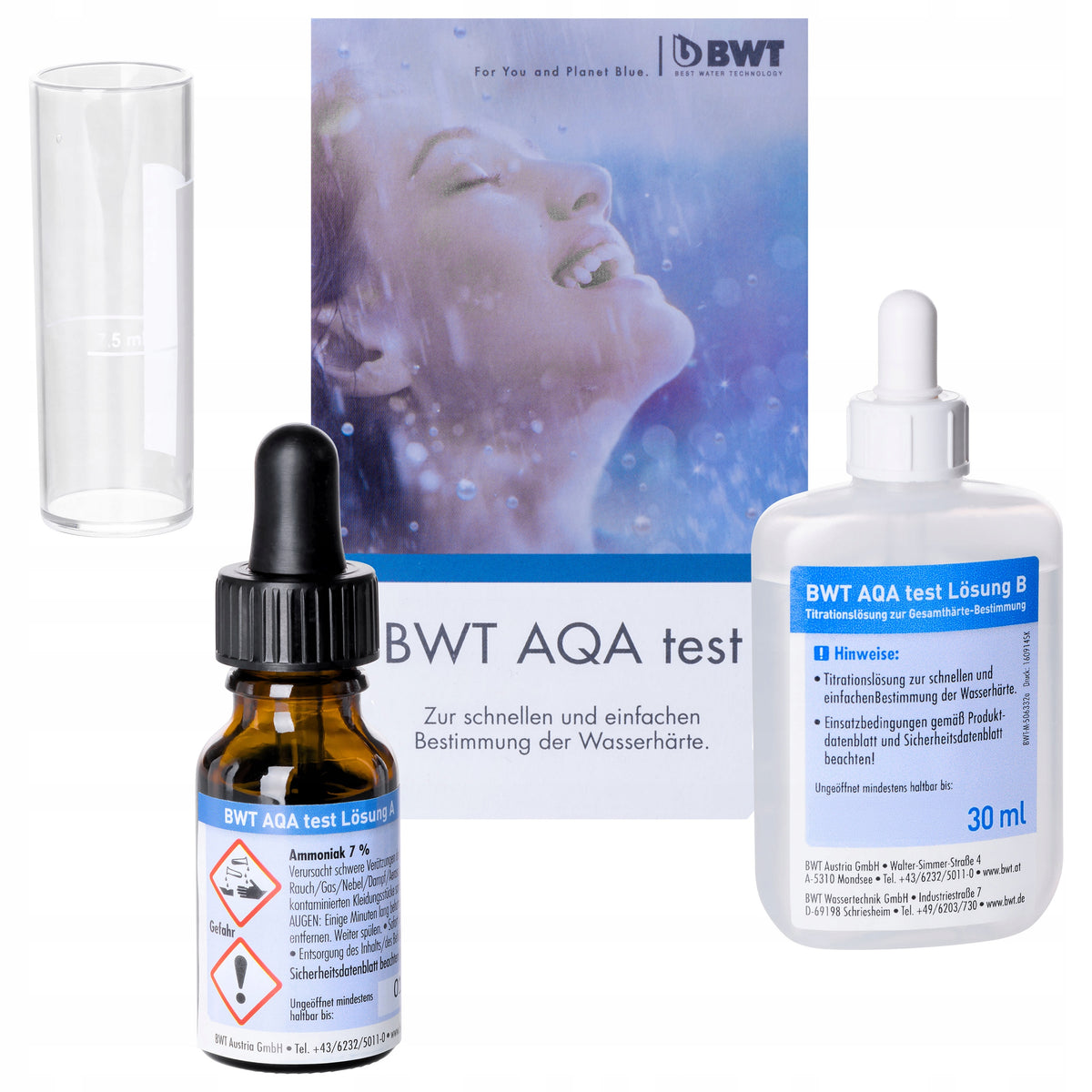 Hardness determination kit BWT AQUATEST