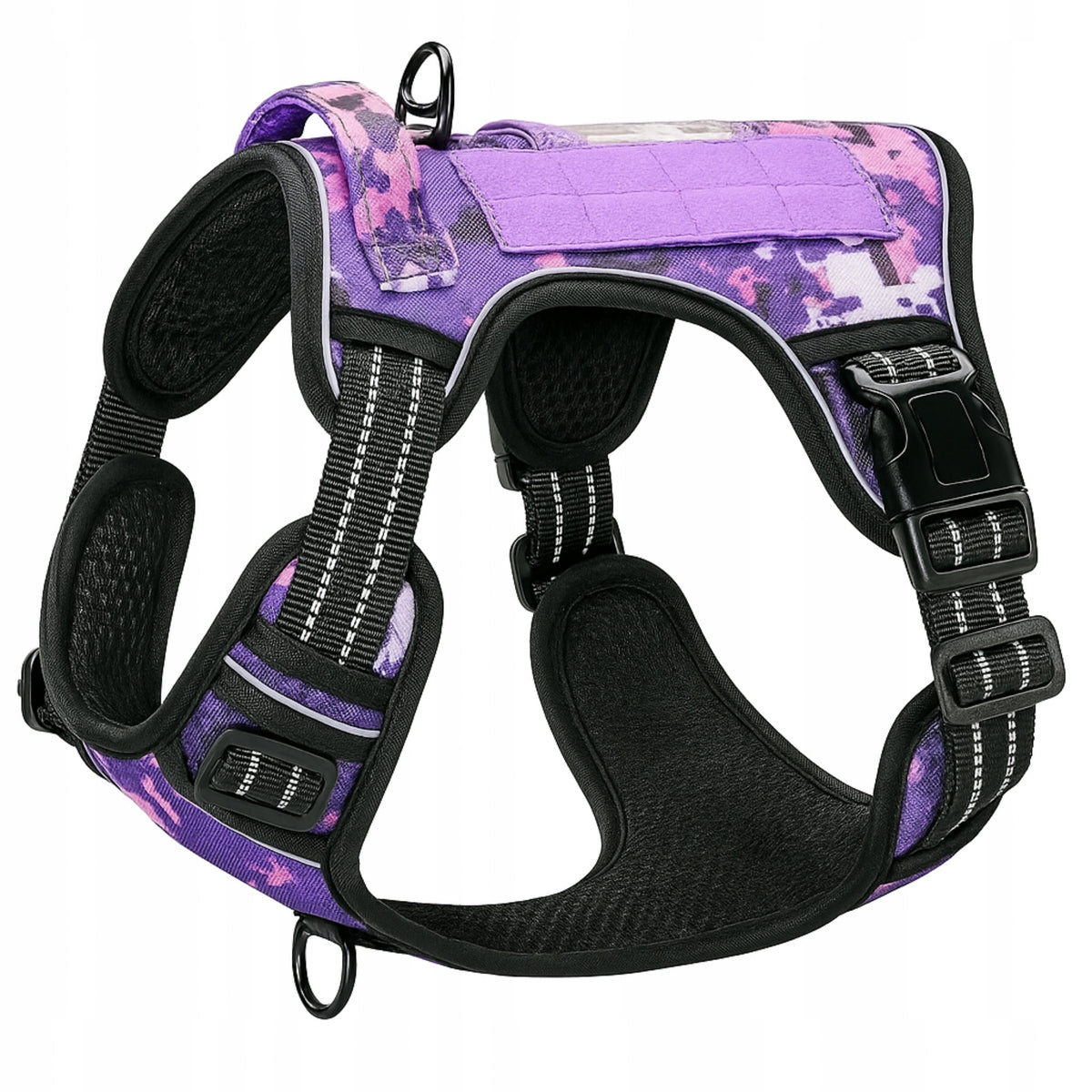 Harness For Medium / Large Dog Strong Easy Walk Adjustable L Reflective