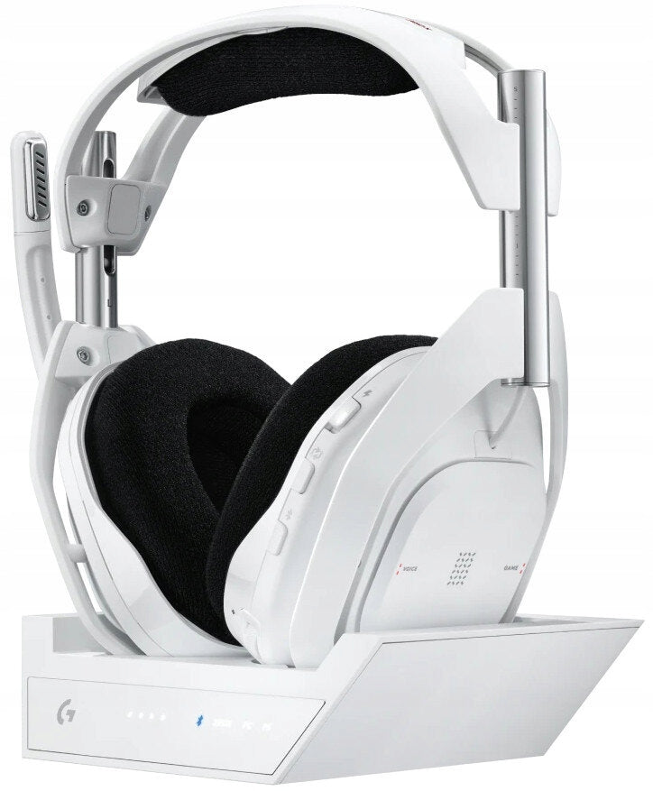 Headphones Logitech Astro A50 X Lightspeed + Base Station white