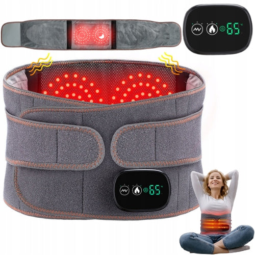 Heating Belt with Red Light, Massage and Waist Modeling with Extension