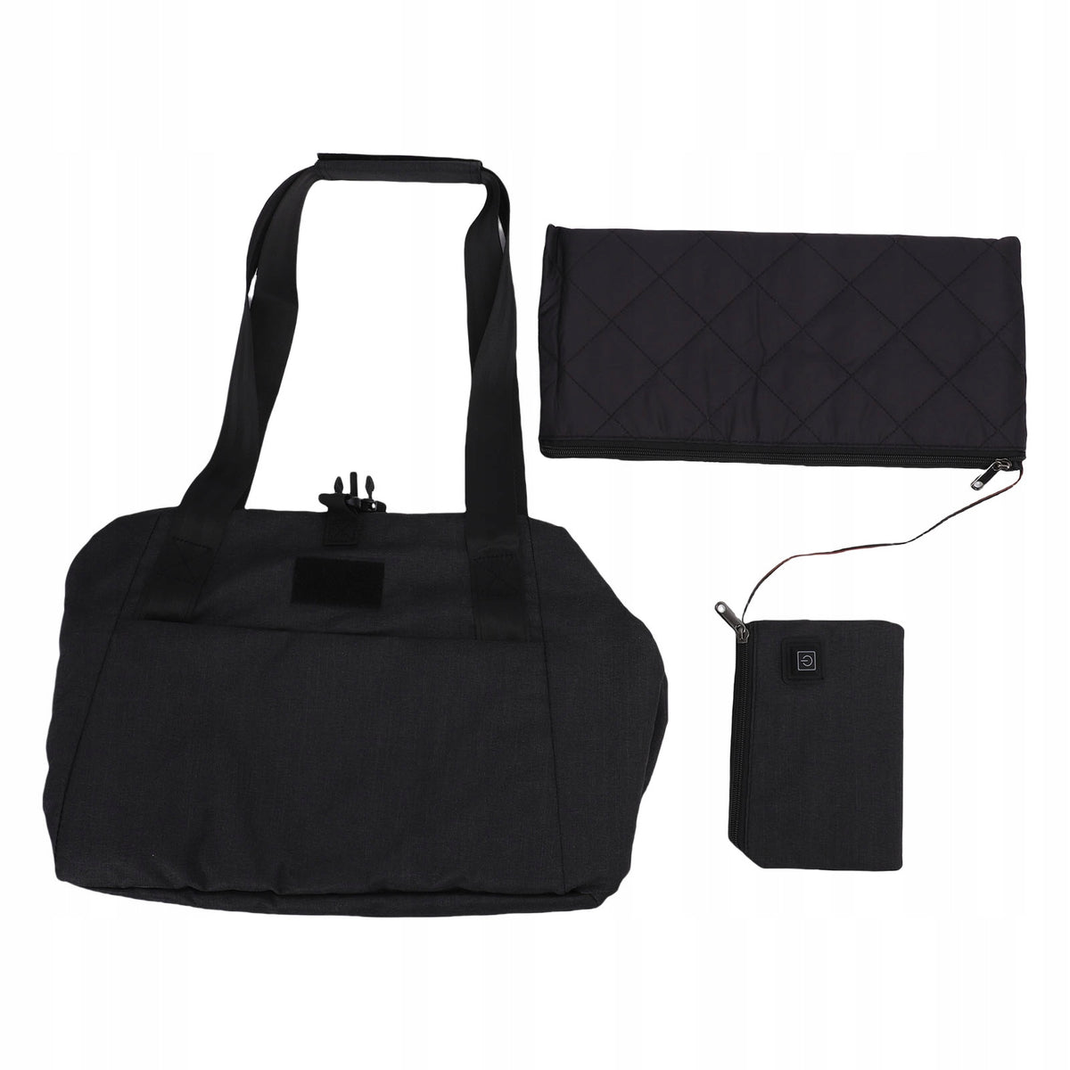 Heating carrying bag for pets. Charging ST