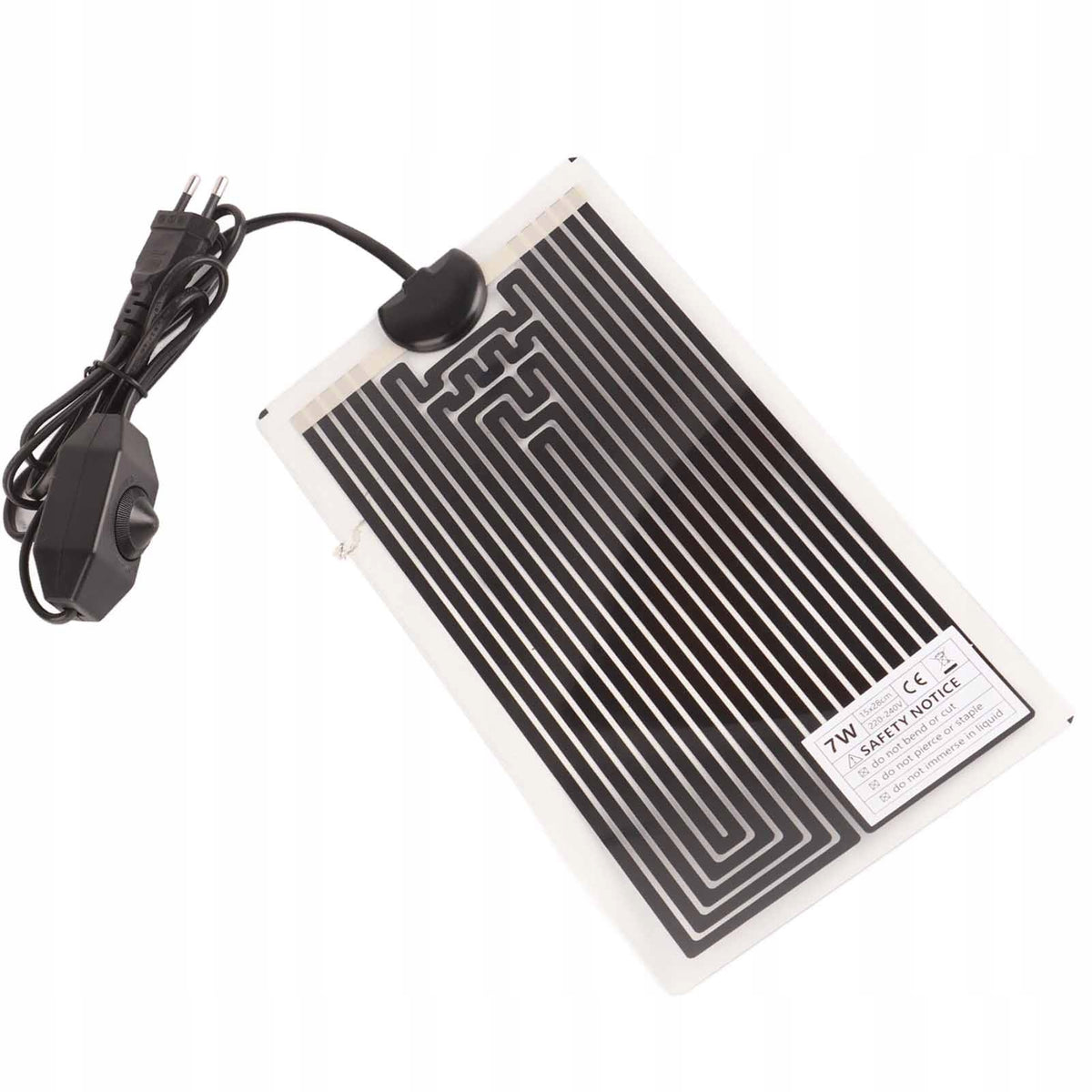 Heating pad for reptiles Balanced temperature distribution 4X Kind other