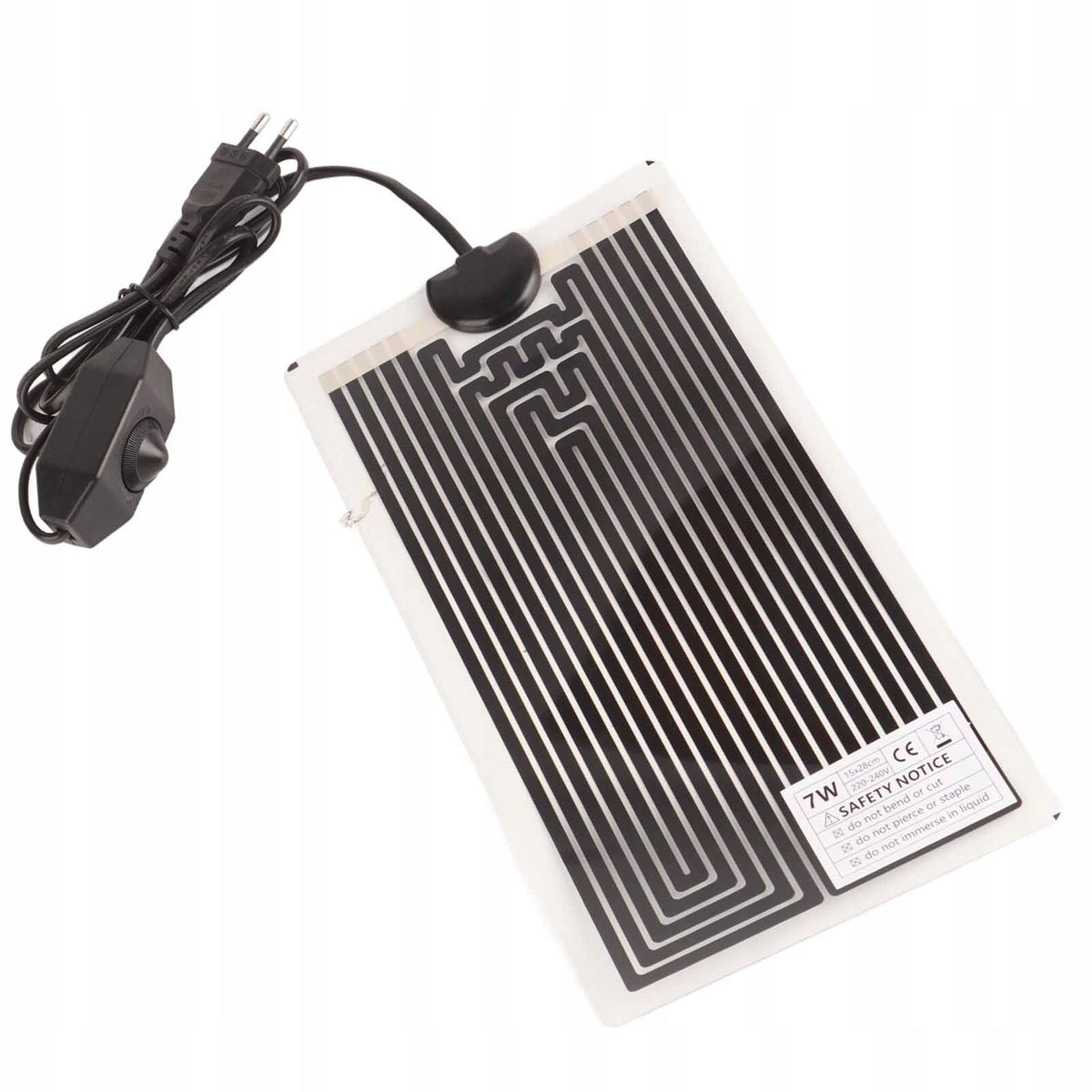 Heating pad for reptiles Balanced temperature distribution 4X