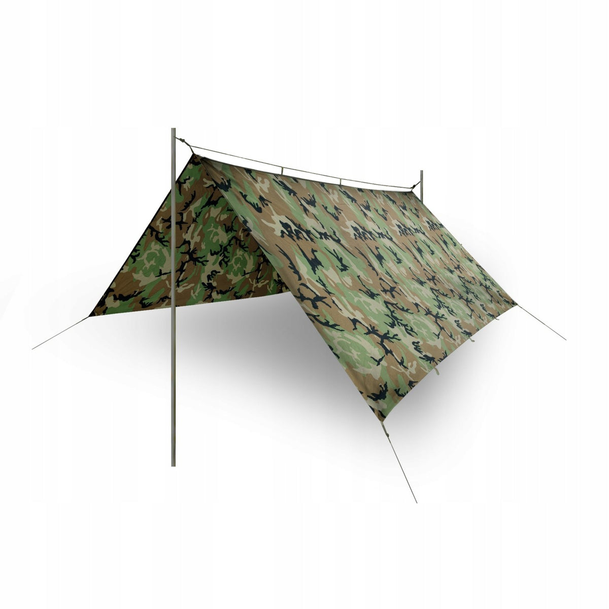 Helikon Woodland Camping sheet Supertarp multicolor Ripstop3x3 m
