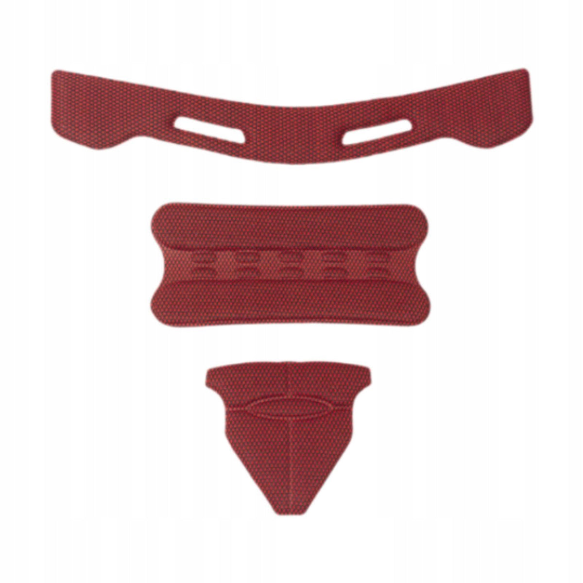 Helmet Pads Comfortable Riding Accessory Reusable Helmet Padding Kit Red Packaging status original