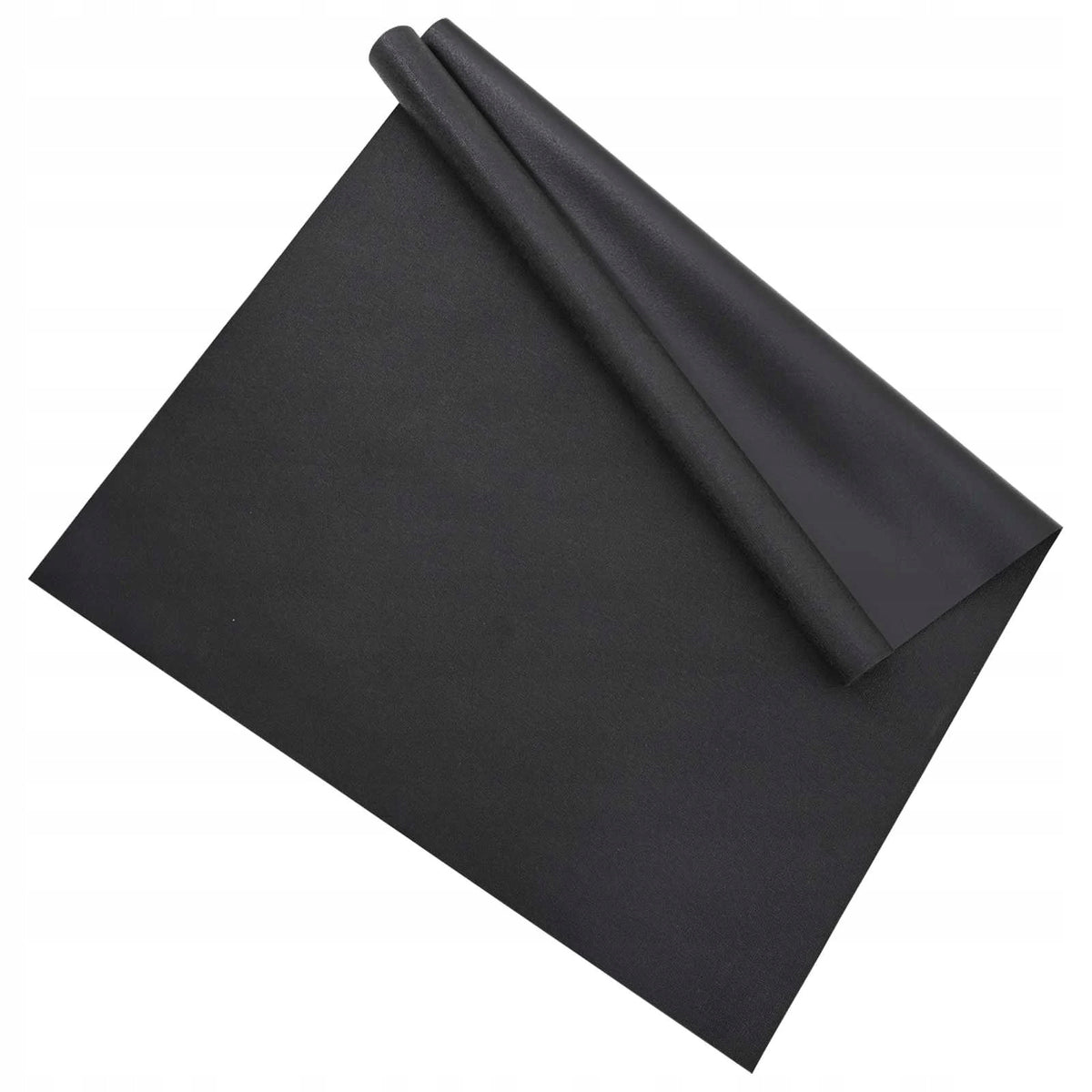 High Density PVC Protective Sports Mat - Black 213 x 152 cm